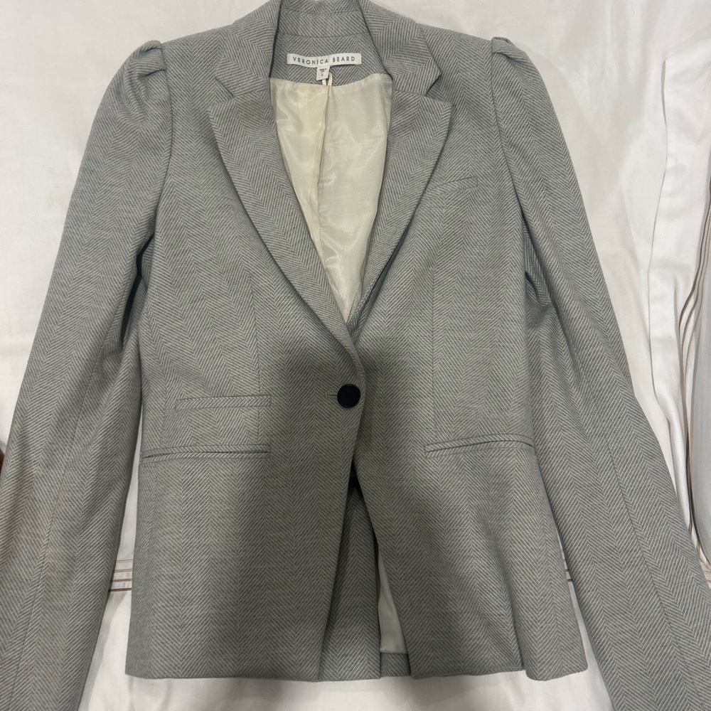 Veronica Beard Gray Women's Blazer